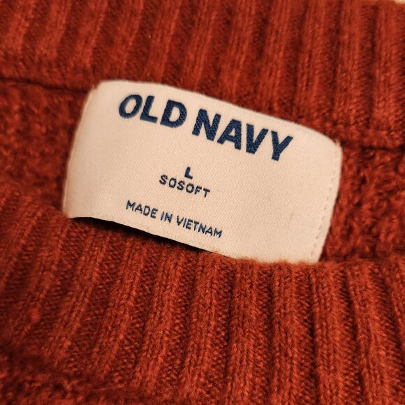 Old Navy Pumpkin Sweater Size Large - Picture 3 of 4